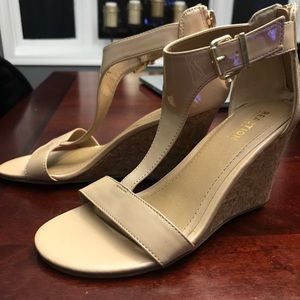 Kenneth Cole wedge sandals.